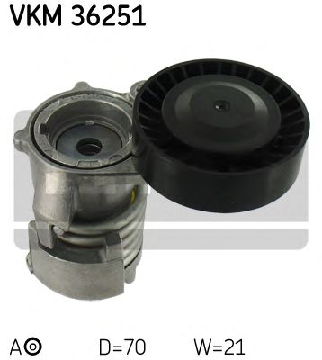 VKM 36251 SKF Натяжний ролик1
